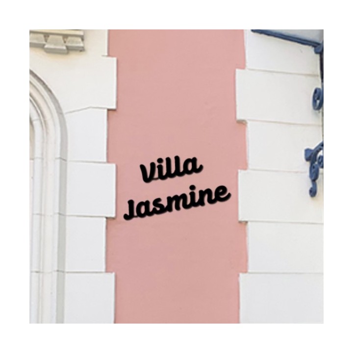 Dunley pour votre nom de maison hauteur 120 ou 130 mm 6 mm d'épaisseur