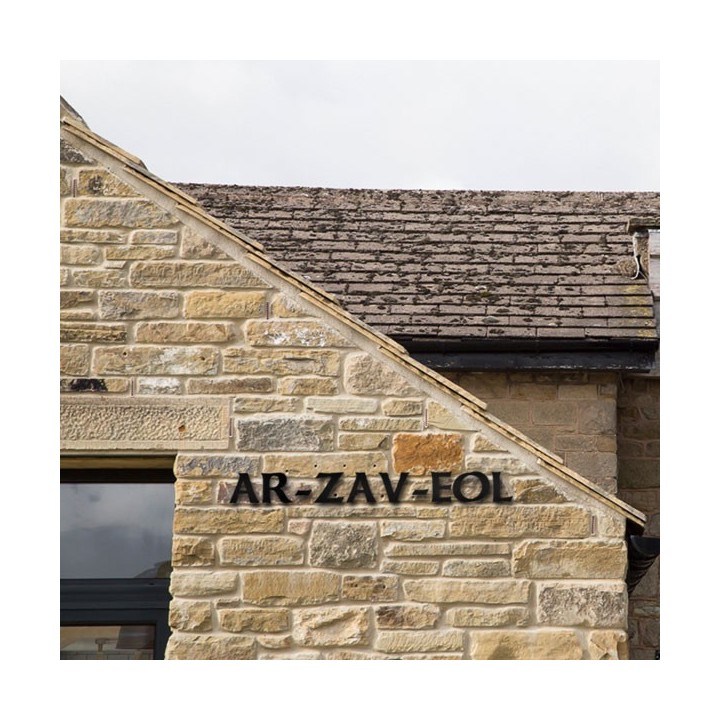 Caractères Celtic avec lettres hauteur 120 mm à 280 mm 6 mm d'épaisseur