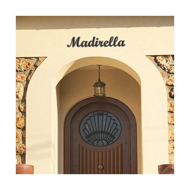 Caractères Script MT avec des lettres 120 à 200 mm 6 mm d'épaisseur