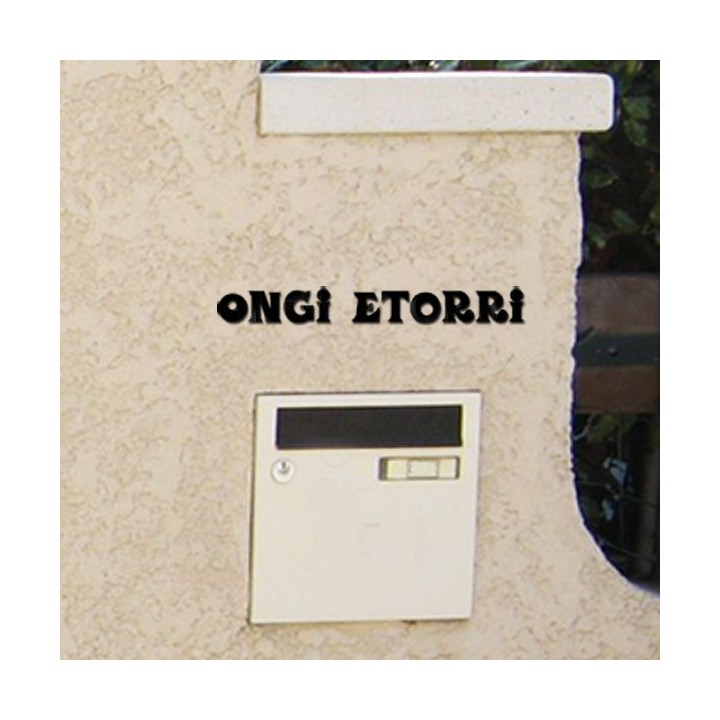 Caractères Vasqua Basque pour vos noms de maison ou commerce 6 mm d'épaisseur