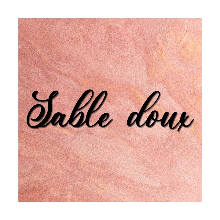 Lettres pour nom de maison en Andina 120x50 mm, Lettres hauteur 120x50mm à 170x70 mm 6 mm d'épaisseur