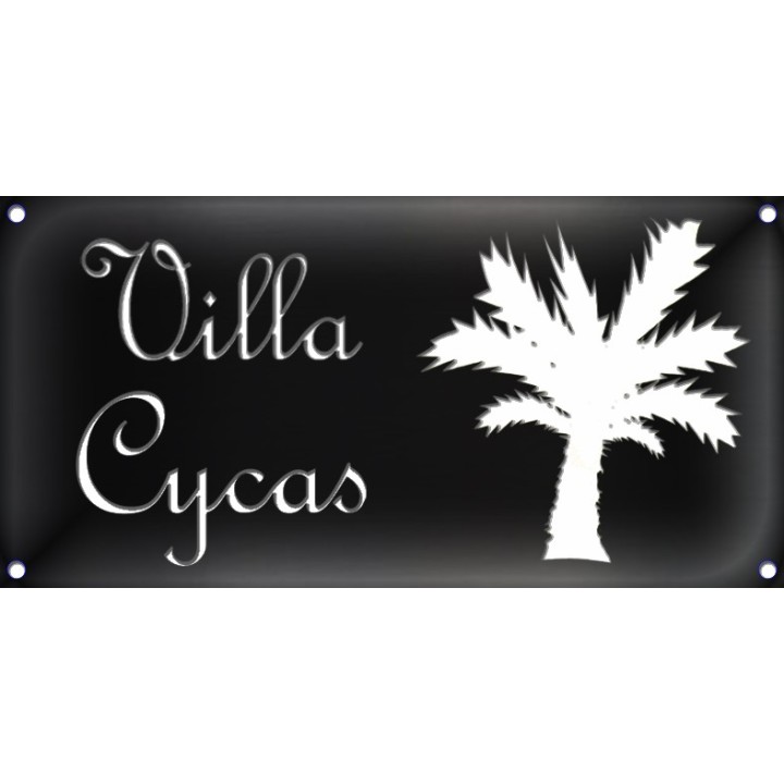 Plaque de maison, plaque de rue rectangulaire 1000 mm x  500 mm épaisseur 4mm