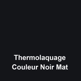 Thermolaquage Noir Mat