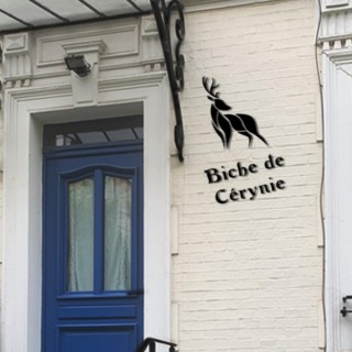 Lettres en Argos pour votre nom de maison avec des lettres hauteur 120 à 150 mm 6 mm d'épaisseur