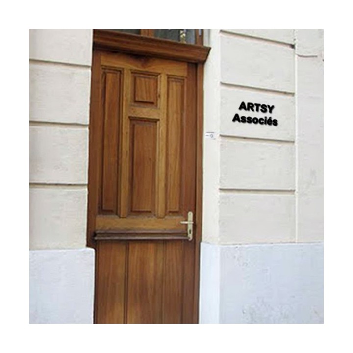 Caractère Arial pour votre nom de maison ou de commerce hauteur 120 à 330 mm 6 mm d'épaisseur