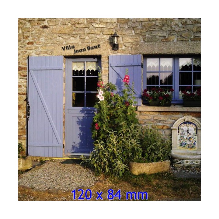 Caractères Celtic avec lettres hauteur 120 x 84 mm 6 mm d'épaisseur