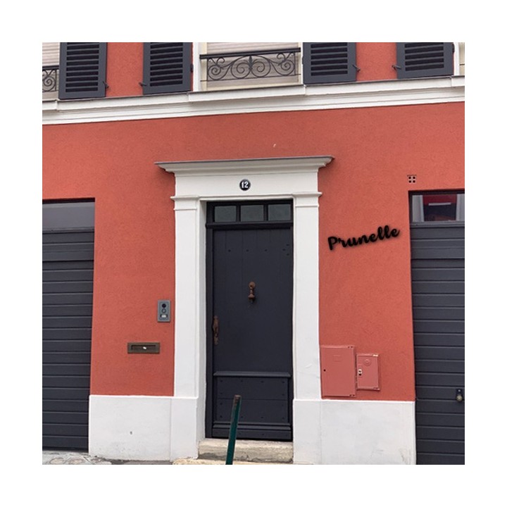 Caractères Armonioso. Lettres de 120 mm à 150 mm 6 mm d'épaisseur