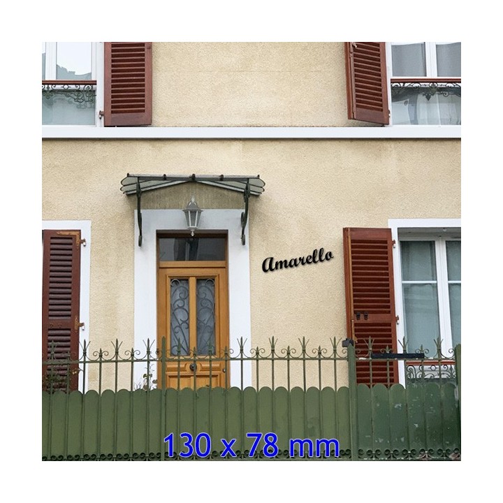 Caractères Script MT avec des lettres en 130 x 78 mm 6 mm d'épaisseur