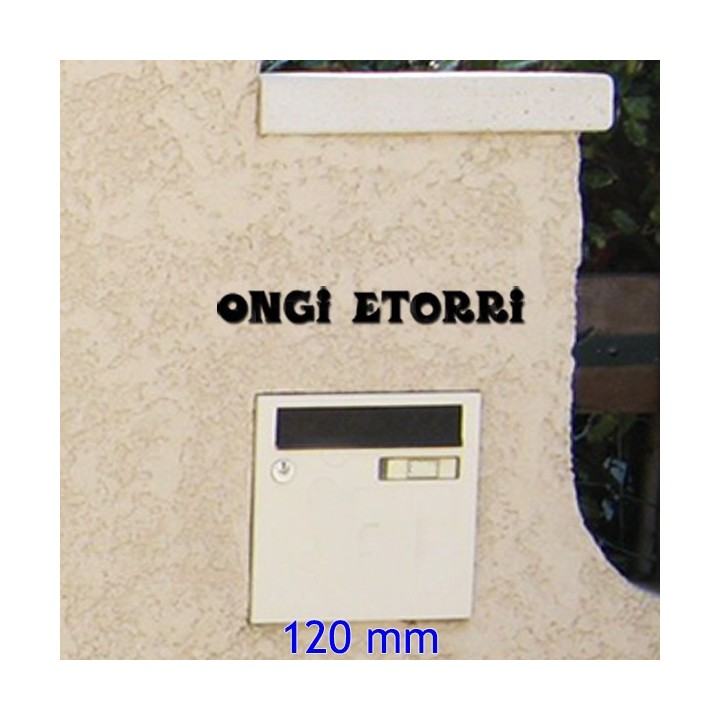 Caractères Vasca Basque pour vos noms de maison en 120 mm 6 mm d'épaisseur