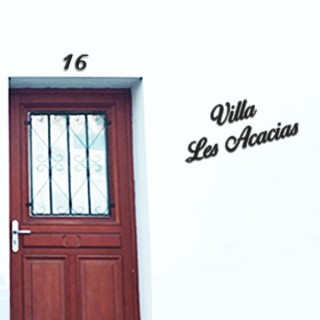 Belle cursive caractères Birds of Paradise pour nom de maison