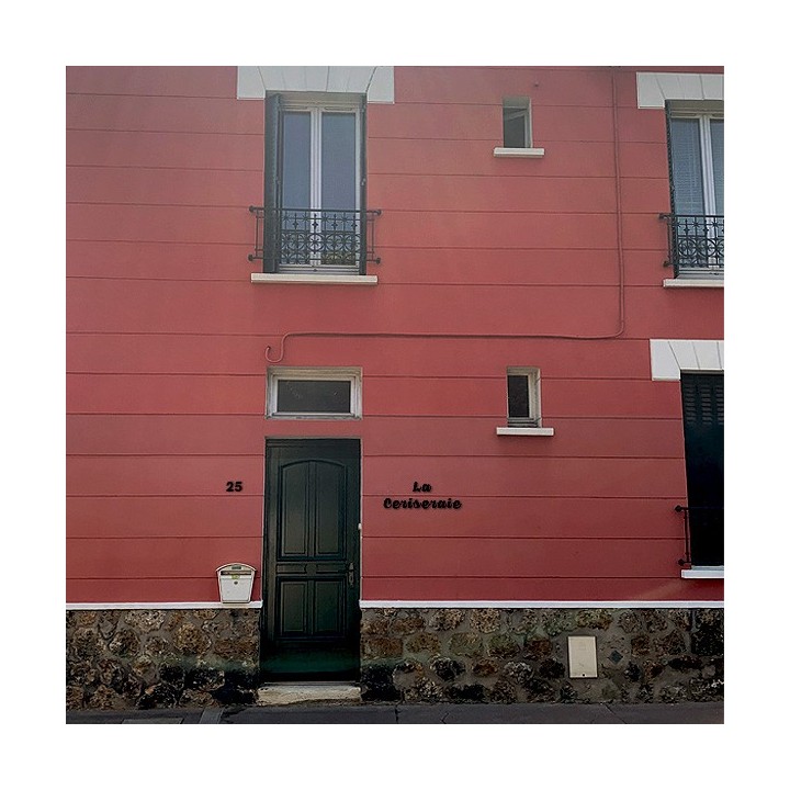 Caractère Caprica en acier découpé au laser hauteur 120 à 150 mm 6 mm d'épaisseur