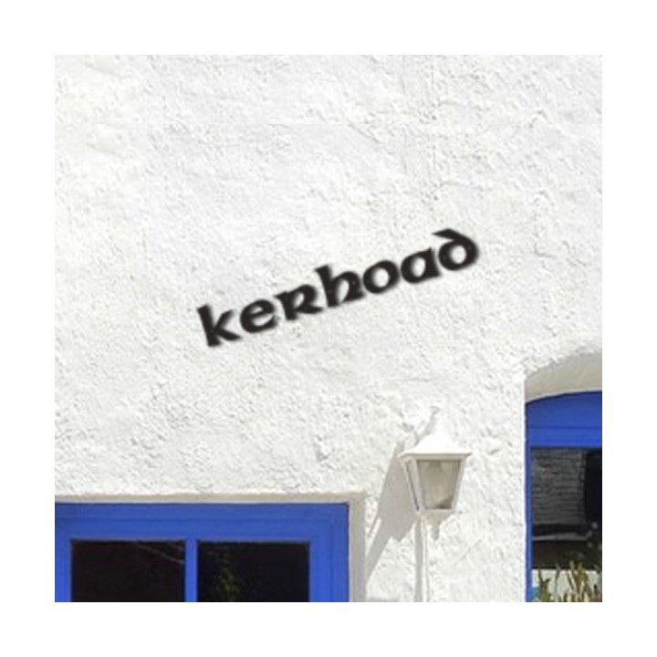 Caractères Celtic avec lettres hauteur 120 mm à 280 mm 6 mm d'épaisseur